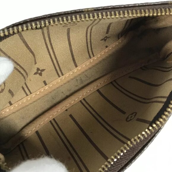 LOUIS VUITTON M60153 Monogram Mini Pochette Accessoires T&B chain bag Hand Bag - Picture 10 of 12